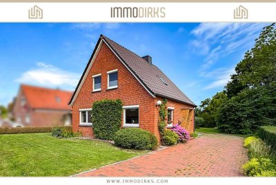 Pewsum!
Freistehendes Wohnjuwel mit großem Garten