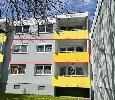 Schön geschnittene 2-Zimmer-Wohnung mit Balkon