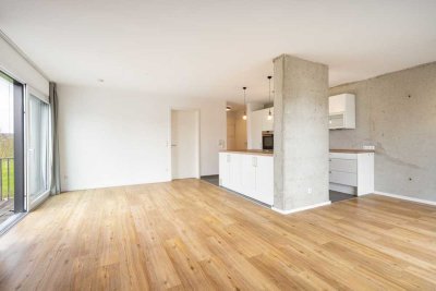 Befristet für 1 Jahr - stilvolle 4,5-Zimmerwohnung in Allershausen mit Panoramablick