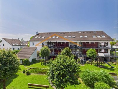 Maisonettewohnung mit Dachterrasse – Wohnen auf zwei Ebenen mit grünem Ausblick !!!