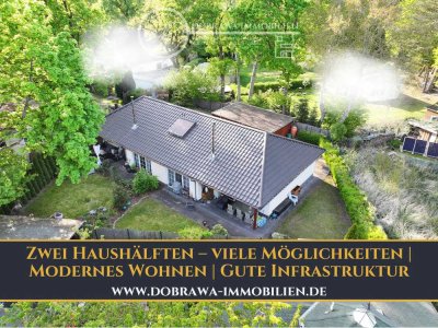 Zwei Haushälften für ein gemeinsames Leben