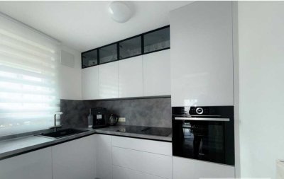 Exklusive 3-Zimmer-Wohnung m. gehobener Innenausstattung m. Balkon u. EBK in Künzelsau möbliert