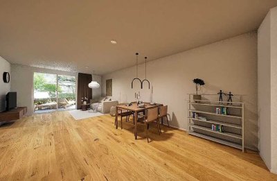 Betreutes Wohnen!
Erdgeschoss-Wohnung mit Terrasse in einem Neubau Philippsburg-Huttenheim