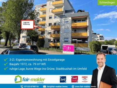 FAIR-MAKLER: Ihr Start ins Immobilienglück -- praktische Stadtwohnung am Stadtrand