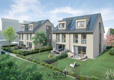 Neubau Doppelhaushälften in Freiburg-Zähringen – KfW-Q-Effizienzhaus, modern & nachhaltig