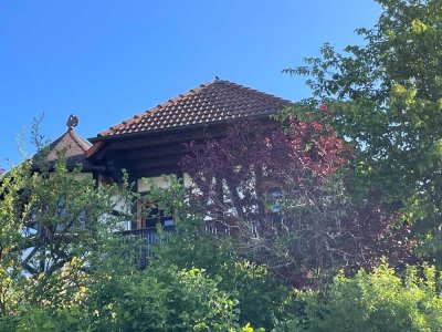 " VERKAUFT " Charmantes Zweifamilienhaus mit Balkon, Terrasse und großem Garten in Biedenkopf