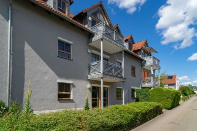 Hell, grün, zentral. Ruhige 2-Zimmer-Erdgeschosswohnung im "Sonnenpark"