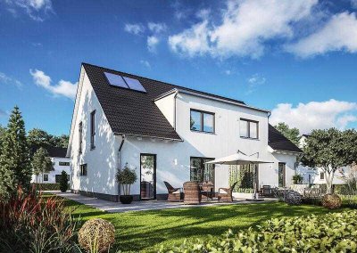 Das moderne Doppelhaus mit Charme und Charakter in Großrudestedt