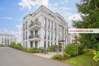 IMMOBERLIN.DE - Schöne Lage: Komfortable Wohnung mit Südterrasse, Garten, Sauna & Wasserzugang an de