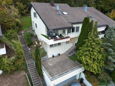Wohnen mit Stil - Einfamilienhaus mit Weitblick auf den Rhein