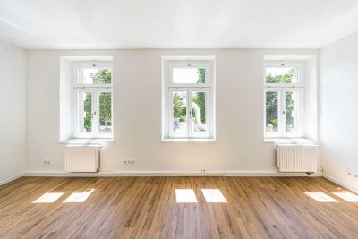 Helle 2-Zimmer-Wohnung direkt am Lene-Voigt-Park