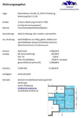 Wohnungsangebot