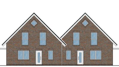 Neubau: Doppelhaushälfte in idyllischer Lage