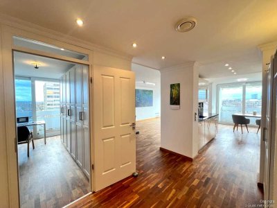 Über den Dächern Münchens: 3-Zimmer-Wohnung mit Panoramablick & Dachpool in Bogenhausen/Arabellapark