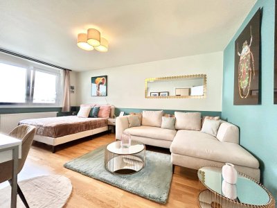 Zentrale 2-Zimmer-Wohnung mit Terrasse beim Stadtpark