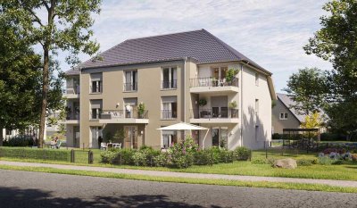 Wohnung mit Terrasse und Garten zum See