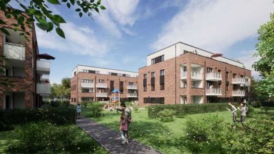 3-Zimmer Neubauwohnung mit großer Dachterrasse und 2 Duschbädern