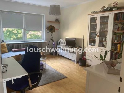 Tauschwohnung: Schöne, helle 2-Zimmer Wohnung - gut angebunden gg. 3 Zimmer