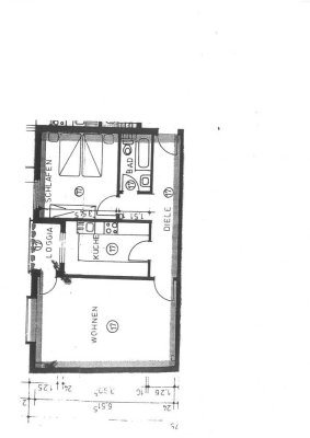 helle, ruhige 2,5-Zimmer-Wohnung in Velbert-Mitte