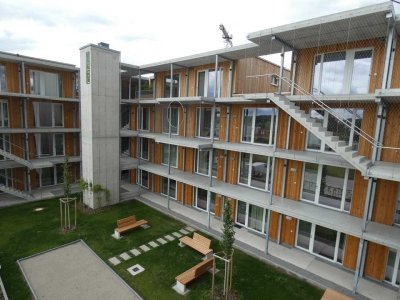 Erstbezug: Voll möbliertes Appartement: CUBE LIVING A