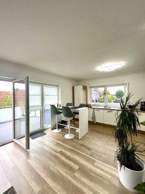 Traumhafte Maisonette-Wohnung mit Balkon in Bramsche
