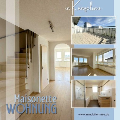IDEAL FÜR KAPITALANLEGER: Vermietete 4-Zimmer-Maisonette-Wohnung in Künzelsau
