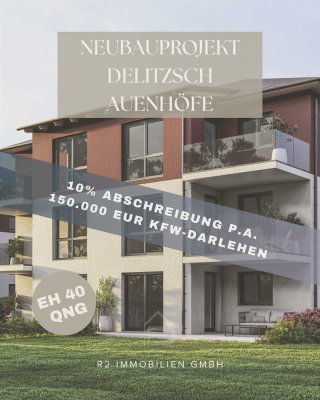 3-Zimmer Kapitalanlage mit 10 % AfA p.a. & Mietgarantie // QNG-Neubau