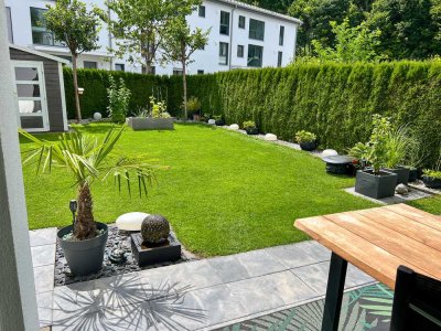 Moderne, hochwertig ausgestattete 3 Zimmer-Gartenwohnung