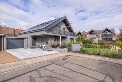 Best Level wohnen!
Modernes Wohnhaus der Extraklasse mit Einliegerwohnung erwartet Sie!
