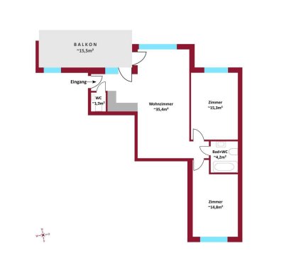 JETZT NOCH WÜNSCHE EINBRINGEN! Neubau/Erstbezug I Balkon I Schlüsselfertig I Luftwärmepumpe inkl. Kühlung