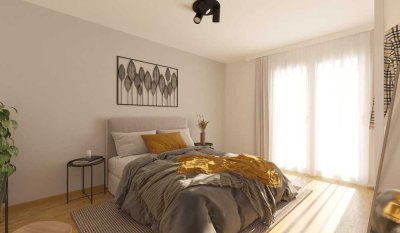 Komfortable Wohnung mit Balkon