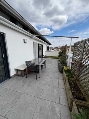 Barrierefreies Wohnen über den Dächern von Mainburg! Echtes Penthouse in hochwertiger Ausstattung!
