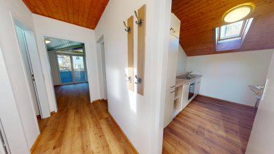 Frisch renovierte &amp; gemütliche 2-Zimmer-Dachgeschosswohnung in Werfen mit Blick in die Berge - Ski amadé