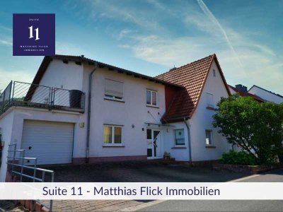 Großzügige 3-Zimmer-Souterrain Wohnung in ruhiger Südwestausrichtung in Gelnhausen-Haitz