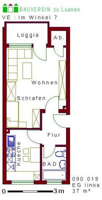 Erdgeschoss! Schickes 1,5 Zimmerapartment in beliebter Lage!