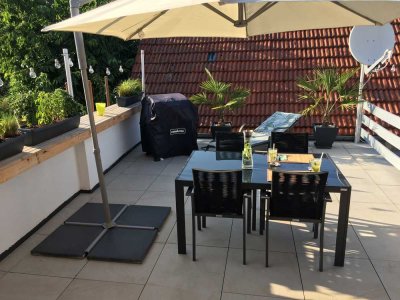 Pflegeleichtes Wohnhaus mit großer Dachterrasse am Markt Reichertshofen - ohne Makler