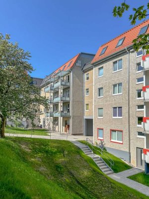 Sanierte 3-Raum-Wohnung im Stadtzentrum mit Balkon