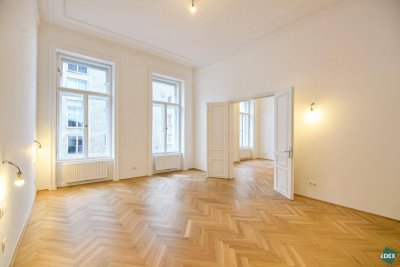 ERSTBEZUG NACH SANIERUNG | Traumhafte 4-Zimmer Altbauwohnung nahe Schottentor