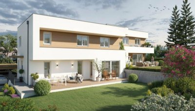 Familientraum - Modernes Wohnen in Hofkirchen/Trk. - Doppelhaus mit Einfamilienhaus Charakter