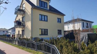 Mietwohnung im Neubau in Bannewitz mit zwei eigenen Parkplätzen und eigenen Garten