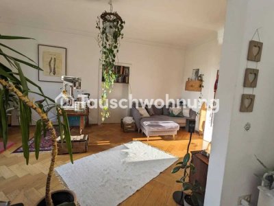 Tauschwohnung: Große Altbauwohnung i.d. Maxvorstadt