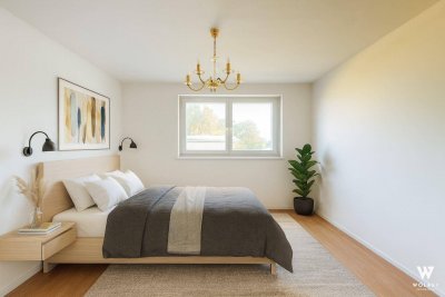 Helle 3-Zimmer-Wohnung mit Loggia nahe Kagraner Platz (U1)