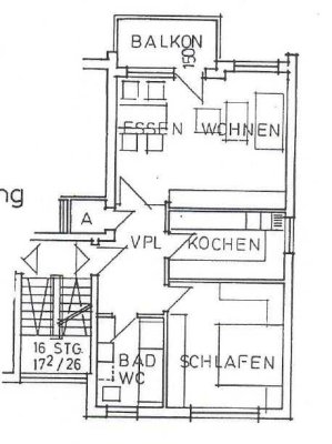 Geschmackvolle 2,5-Zimmer-Wohnung mit gehobener Innenausstattung mit EBK in Aalen-Wasseralfingen