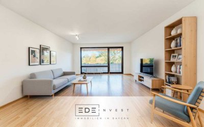 Wohnen mit Stil: 3-Zimmer-Traumwohnung in Schwabing-West mit Panoramablick