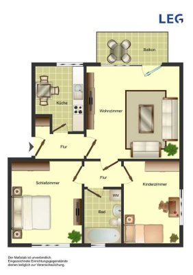 Lust auf eine Besichtigung? 3-Zimmer-Wohnung in Weddinghofen im Angebot!!
