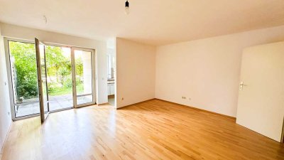 Provisionsfrei: 1-Zimmer-Wohnung mit Garten und Garage in begehrter Lage von Ingolstadt
