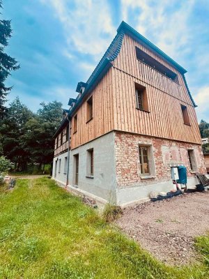 Exklusives Fachwerkhaus mit großem Grundstück in Glauchau