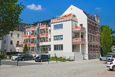 Altersgerechte Wohnung mit Balkon und Dusche in der Innenstadt