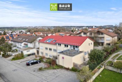 360° | Bezugsfreie 3-Zimmer-Dachgeschosswohnung mit sonniger Terrasse in Ravensburg
