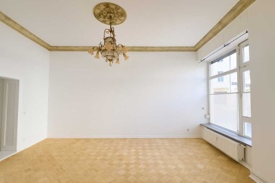 Mögliche 3-Zimmer Stuckaltbauwohnung auf der beliebten Roten Insel - saniert und frisch renoviert